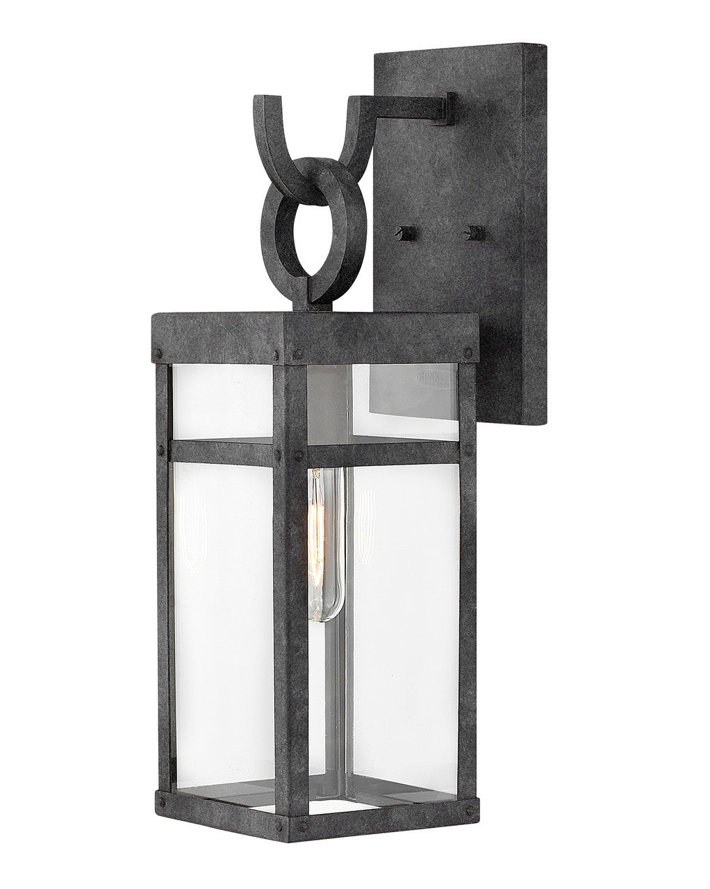Porter LED Wall Mount in Aged Zinc