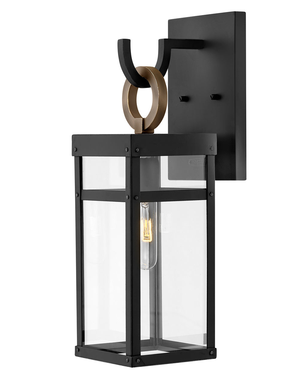 Porter LED Wall Mount in Black