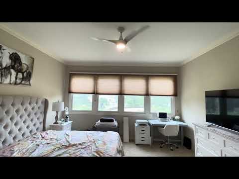 Minka Aire Light Wave Ceiling Fan with LED Light and Hand Held Remote
