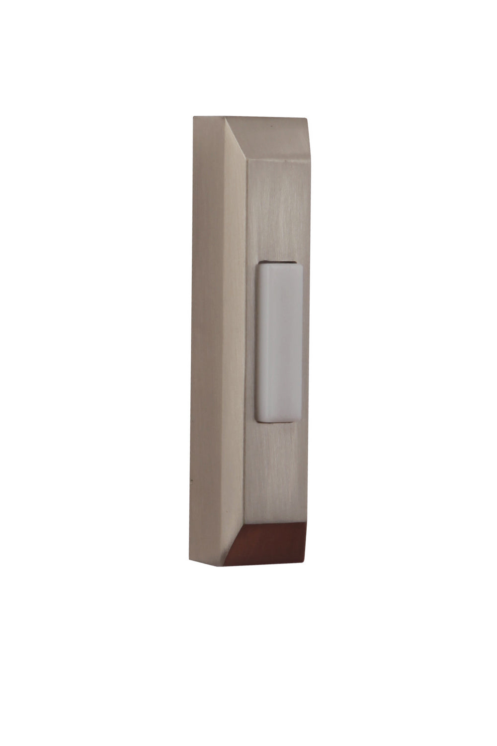Push Button in Brushed Polished Nickel