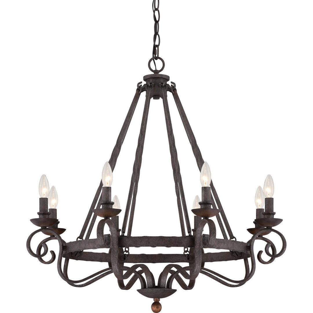 Quoizel Eight Light Chandelier