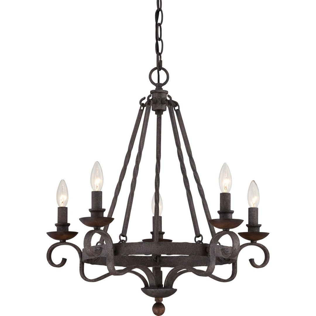 Quoizel Five Light Chandelier