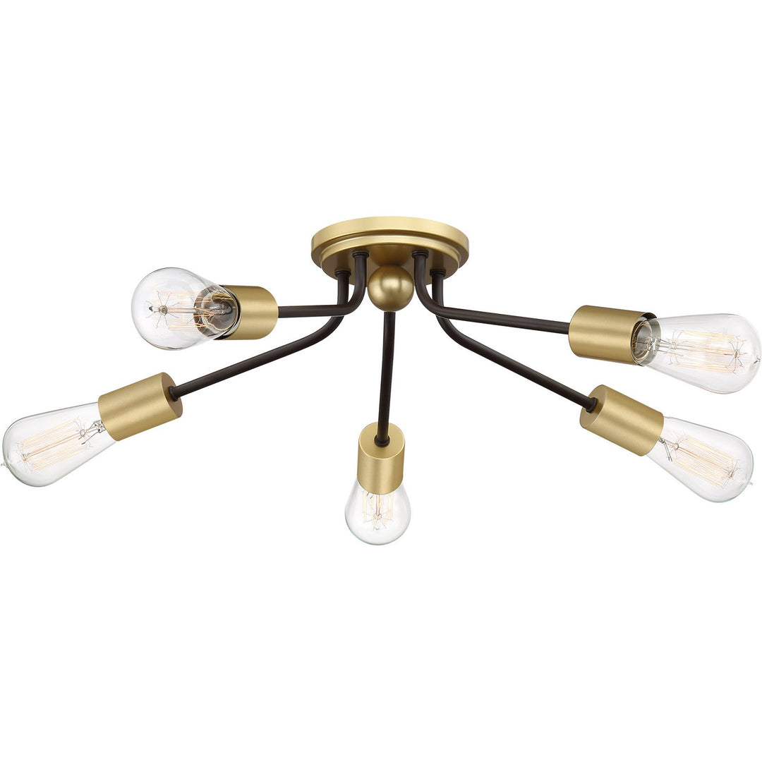 Quoizel Five Light Flush Mount
