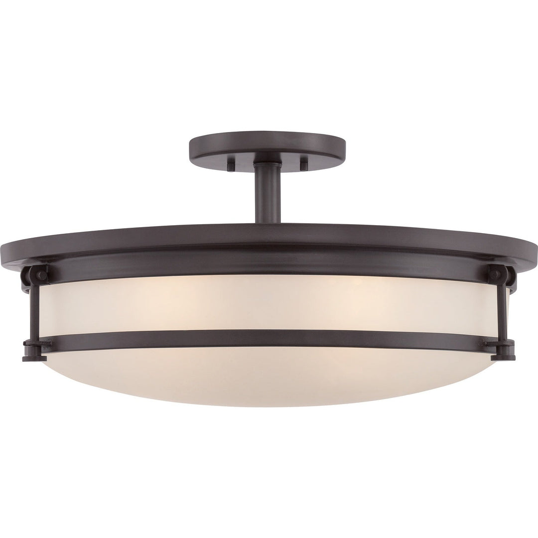 Quoizel Five Light Semi Flush Mount