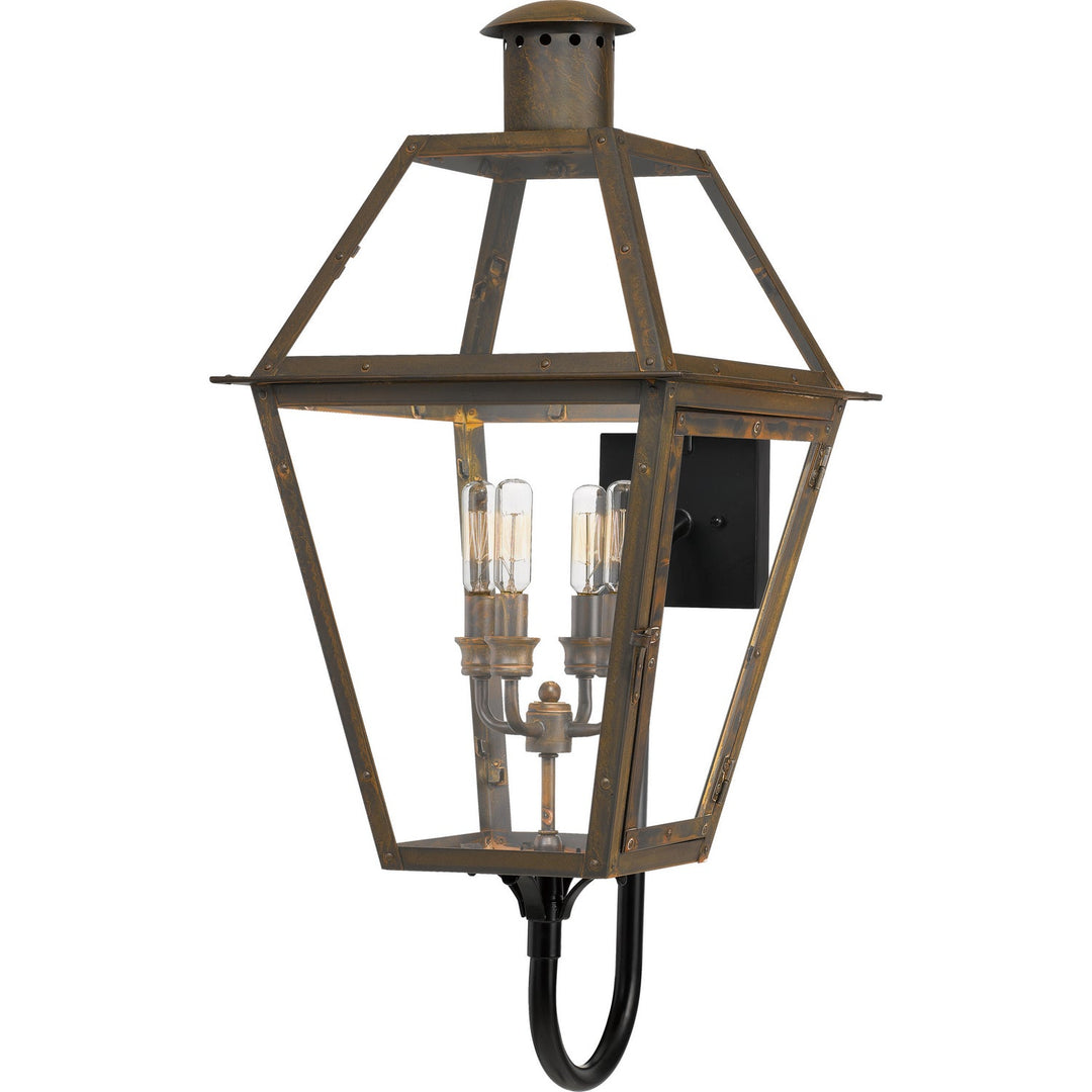 Quoizel Four Light Outdoor Wall Lantern