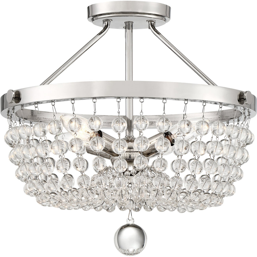 Quoizel Four Light Semi-Flush Mount