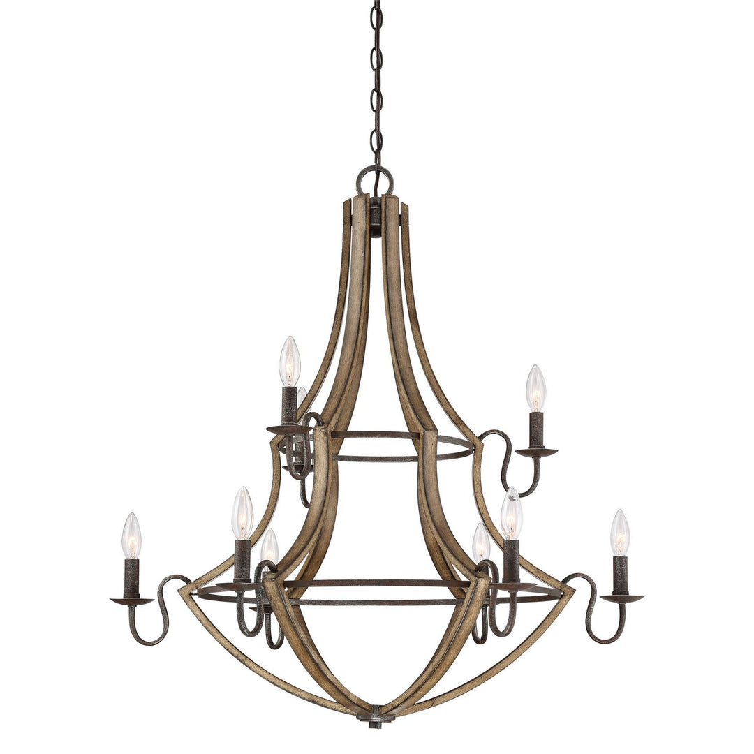 Quoizel Nine Light Chandelier