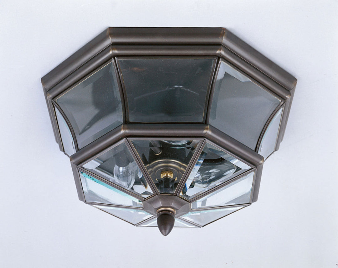 Quoizel Three Light Outdoor Flush Mount