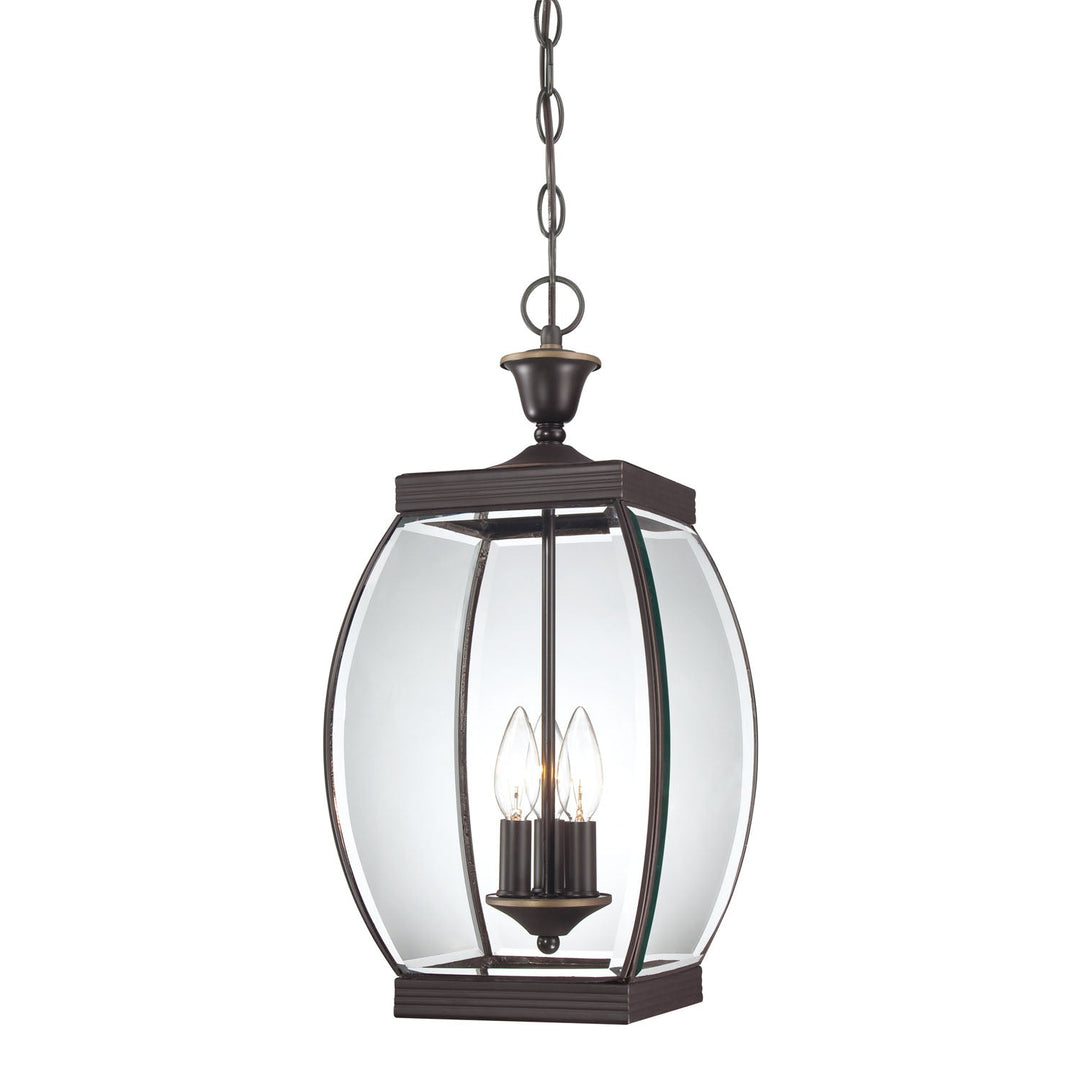 Quoizel Three Light Outdoor Hanging Lantern