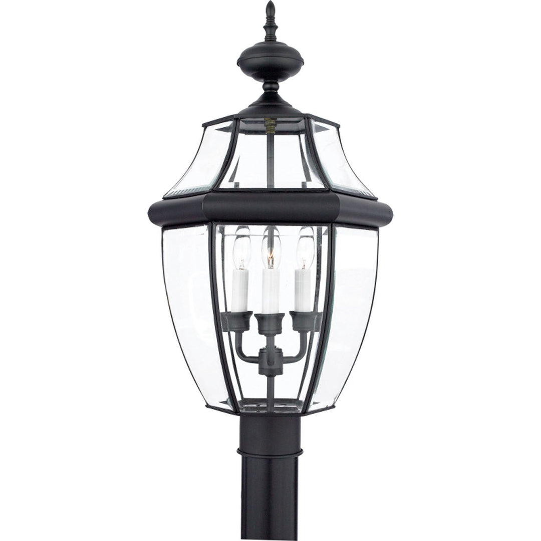 Quoizel Three Light Outdoor Post Lantern