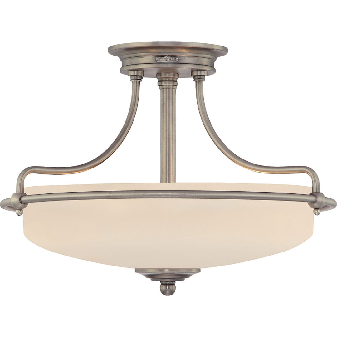 Quoizel Three Light Semi-Flush Mount