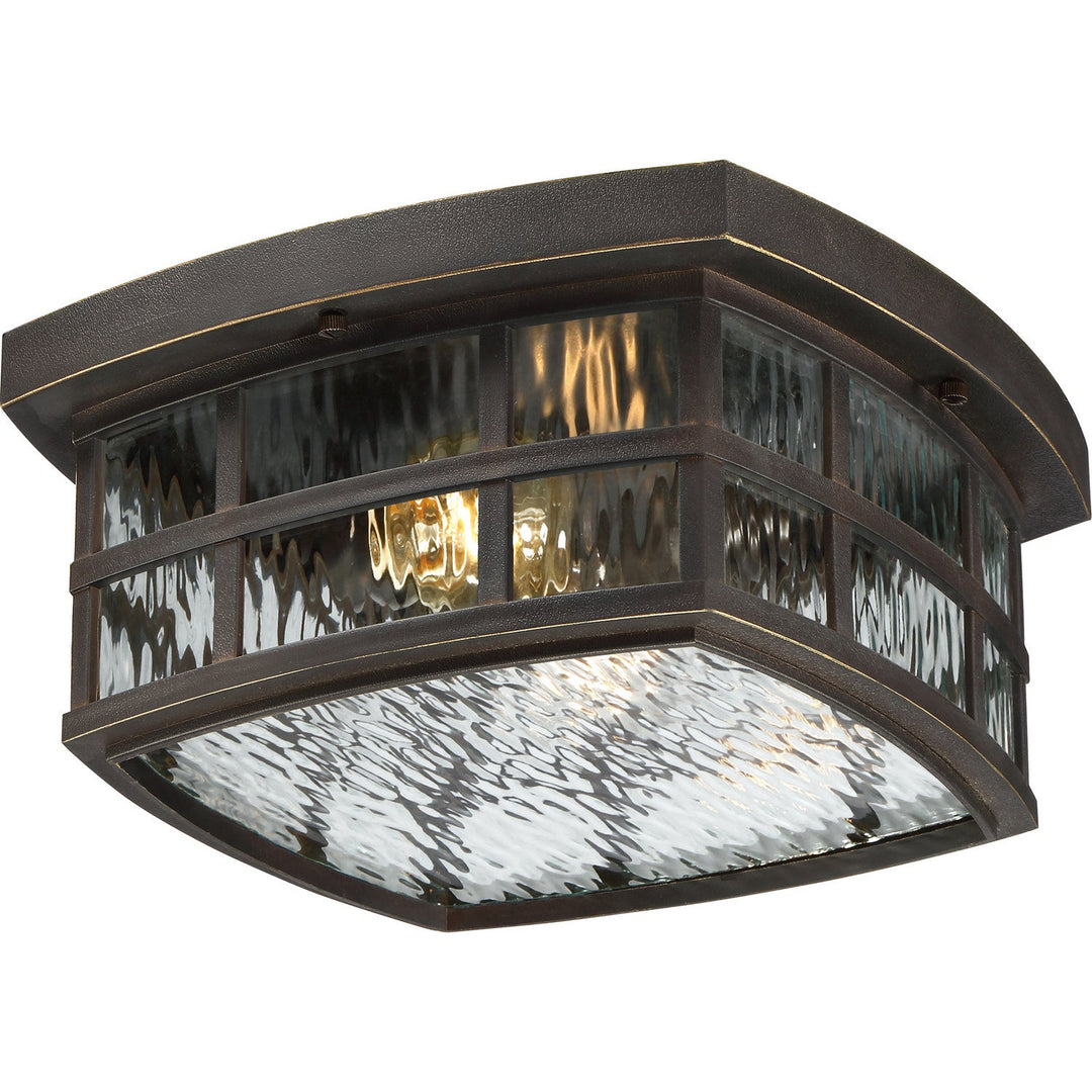 Quoizel Two Light Outdoor Flush Mount
