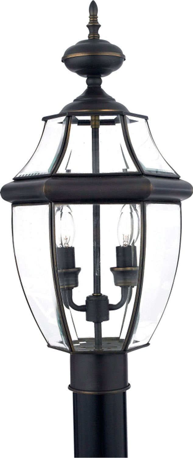 Quoizel Two Light Outdoor Post Mount