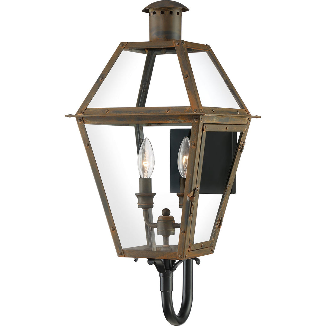 Quoizel Two Light Outdoor Wall Lantern