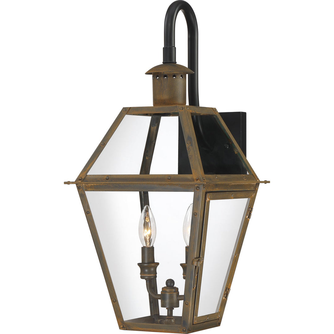 Quoizel Two Light Outdoor Wall Lantern