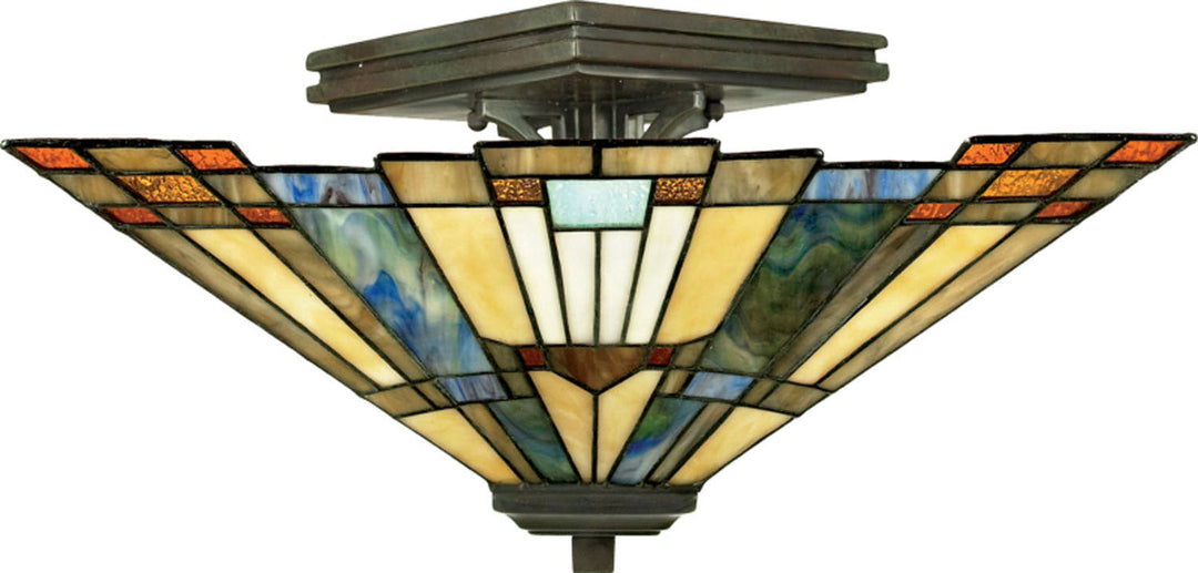 Quoizel Two Light Semi Flush Mount