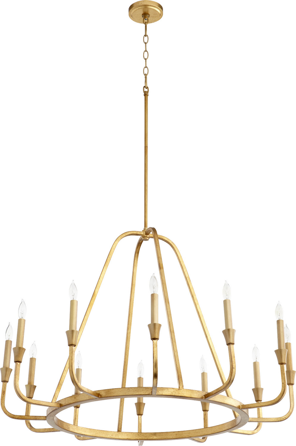 Quorum 12 Light Chandelier