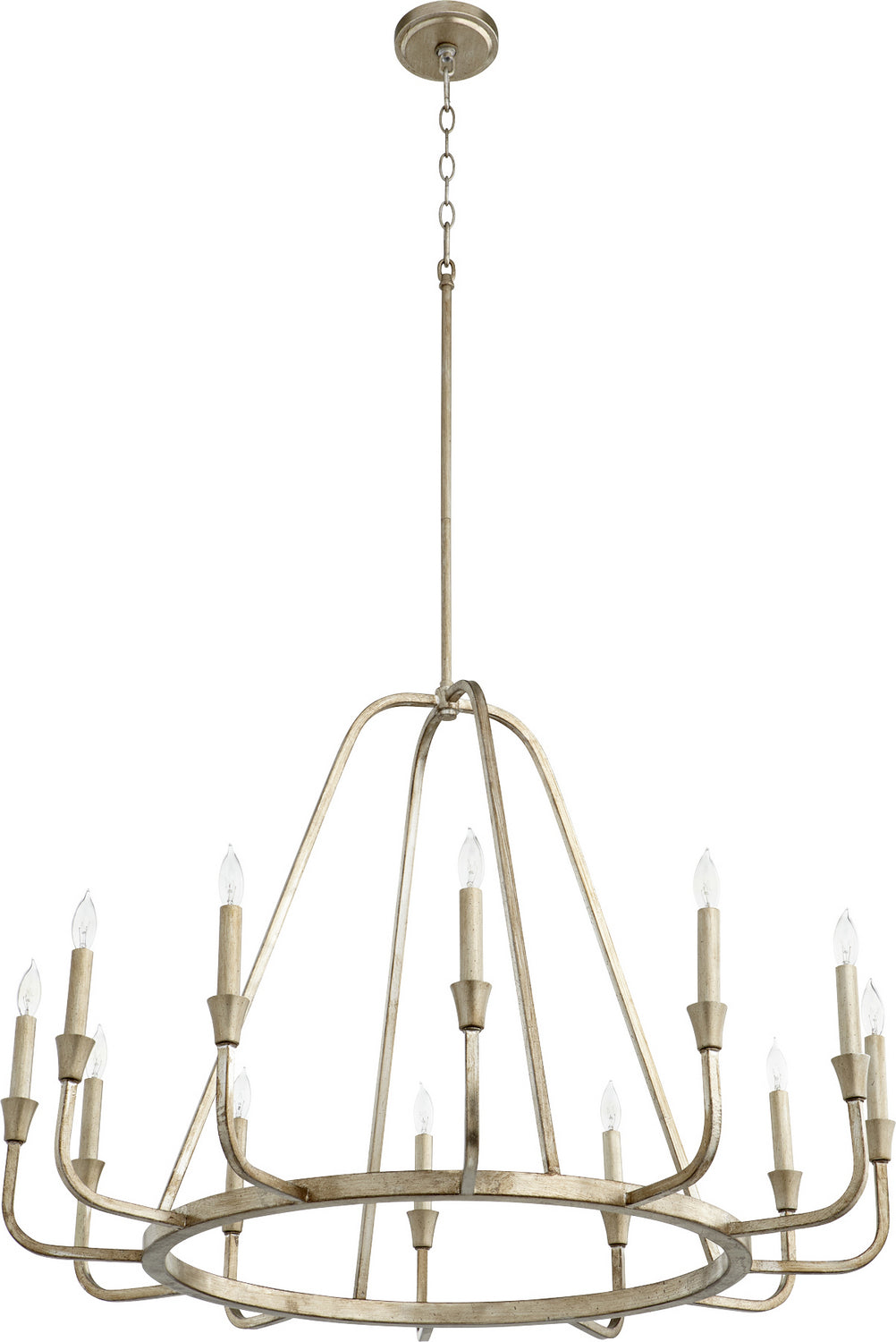 Quorum 12 Light Chandelier