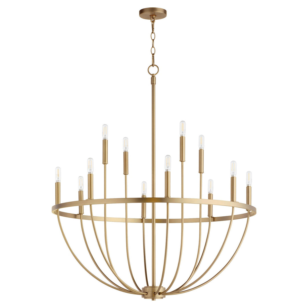 Quorum 12 Light Chandelier