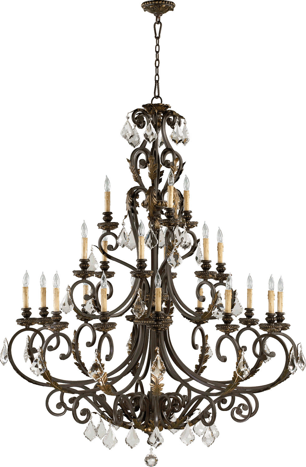 Quorum 21 Light Chandelier