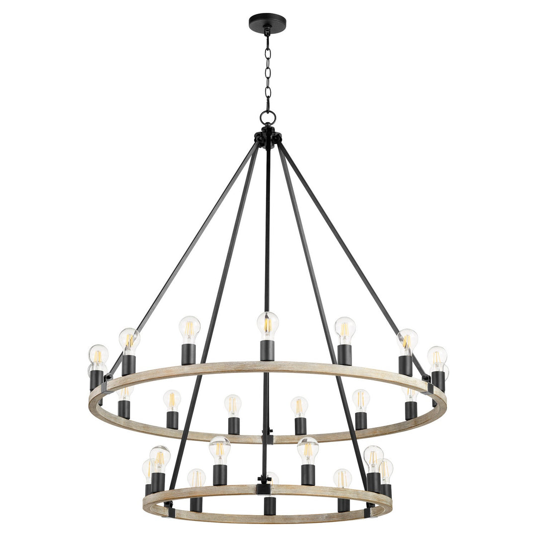 Quorum 24 Light Chandelier