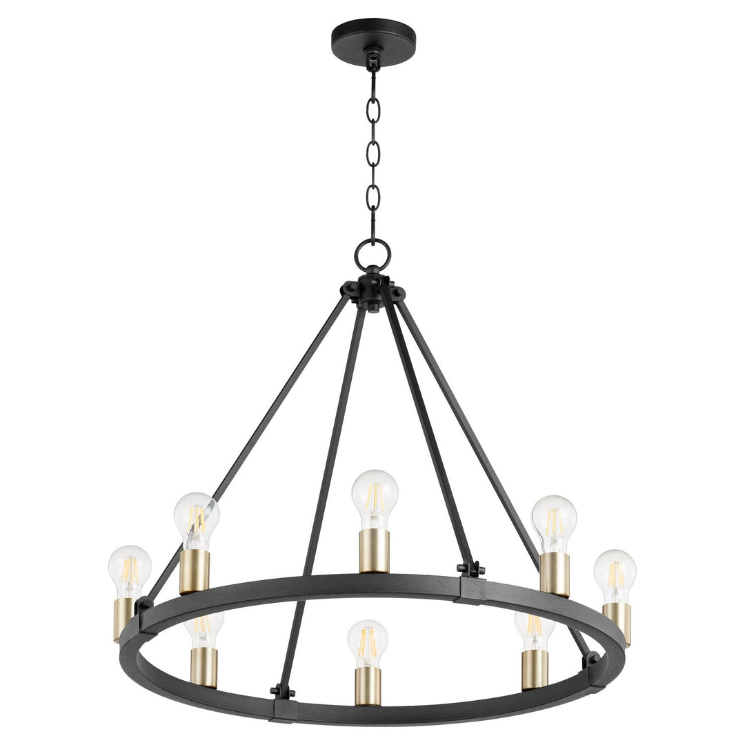 Quorum Eight Light Chandelier