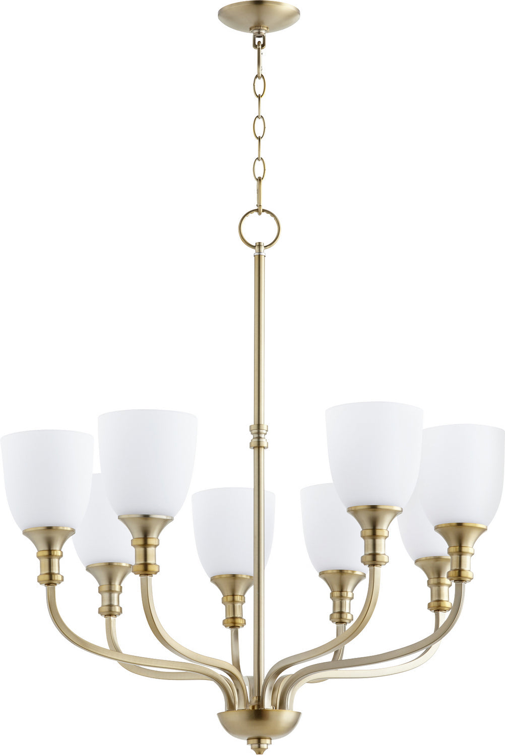 Quorum Eight Light Chandelier