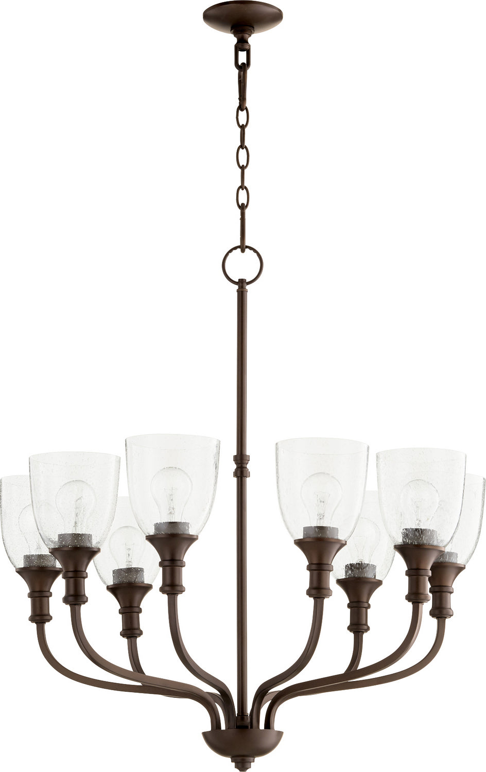 Quorum Eight Light Chandelier