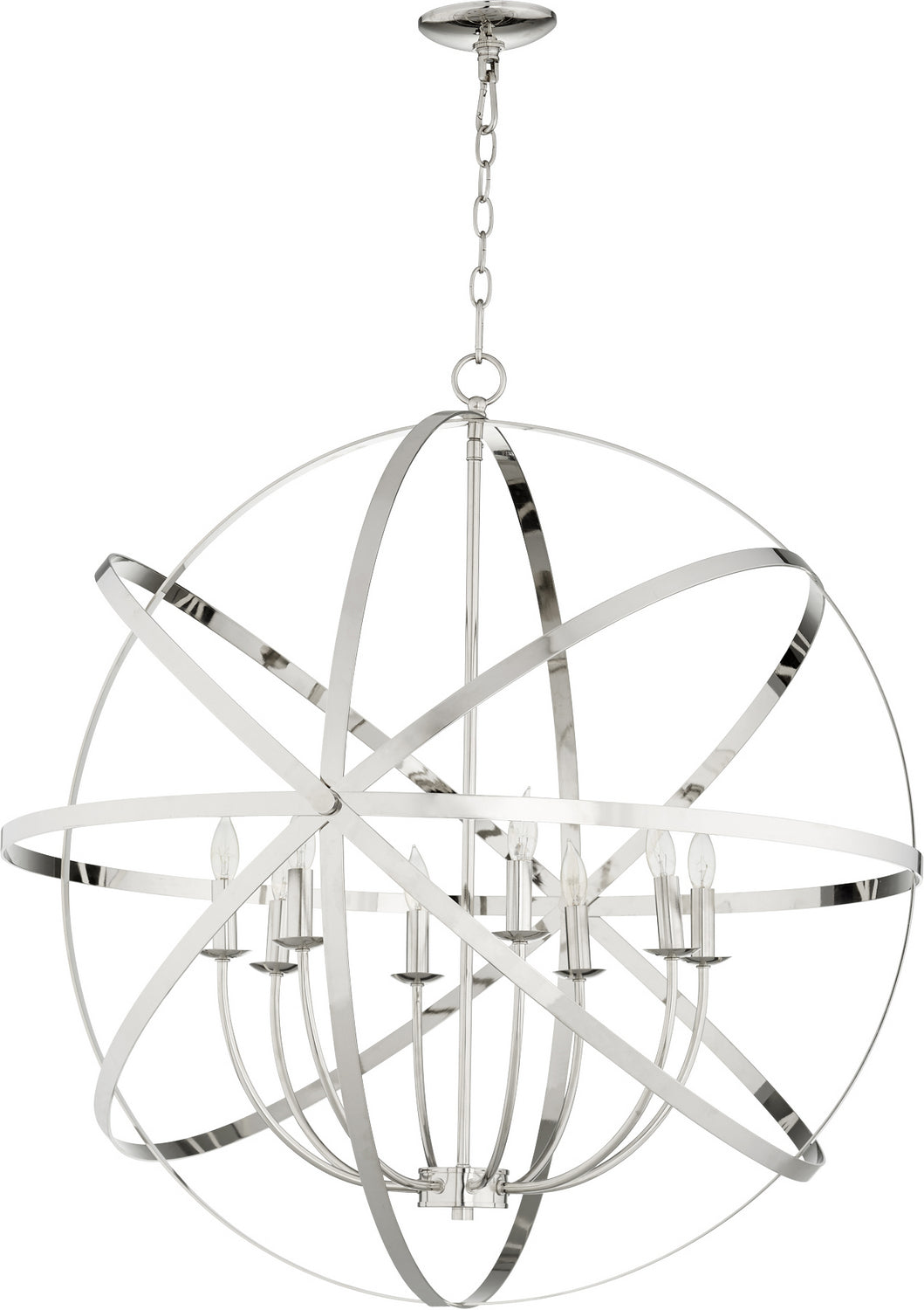 Quorum Eight Light Chandelier