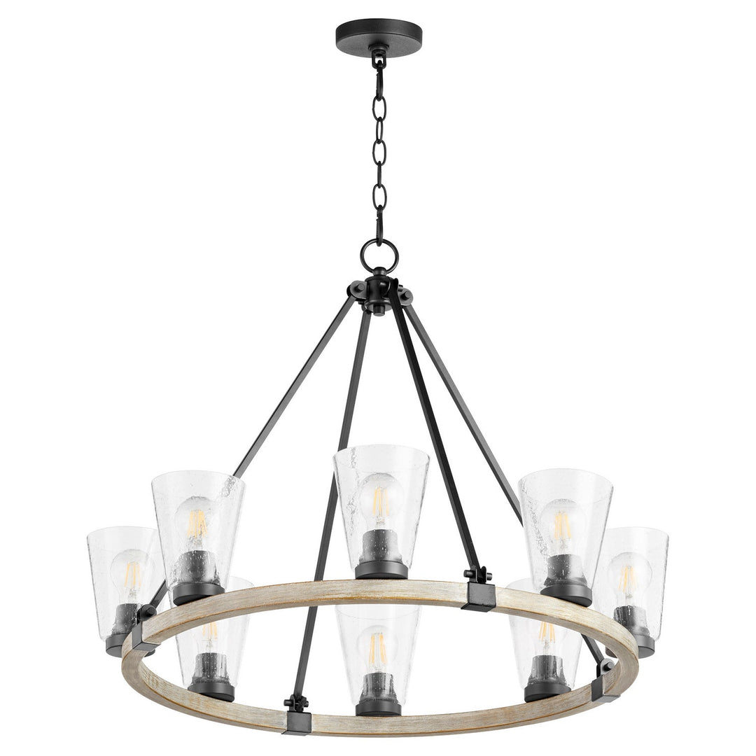 Quorum Eight Light Chandelier