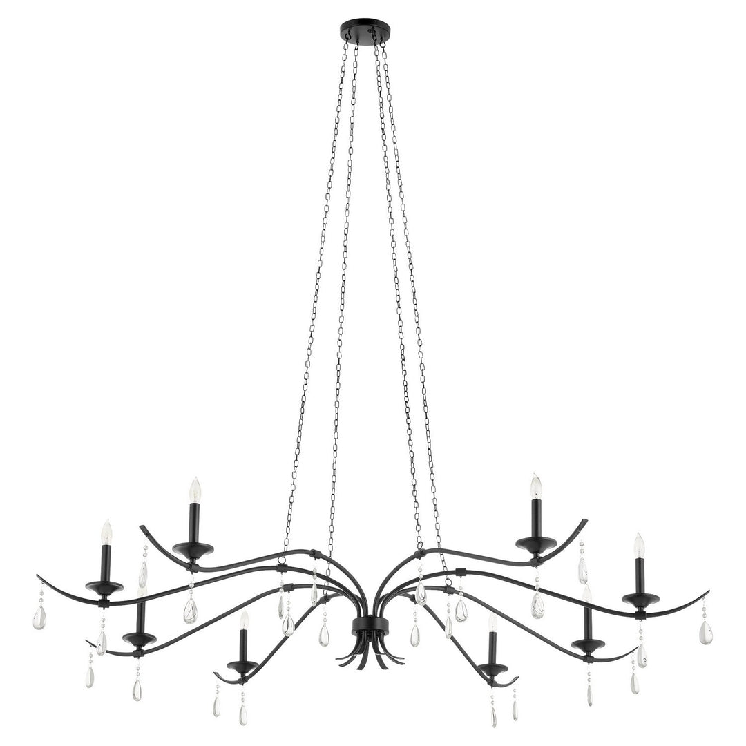 Quorum Eight Light Chandelier