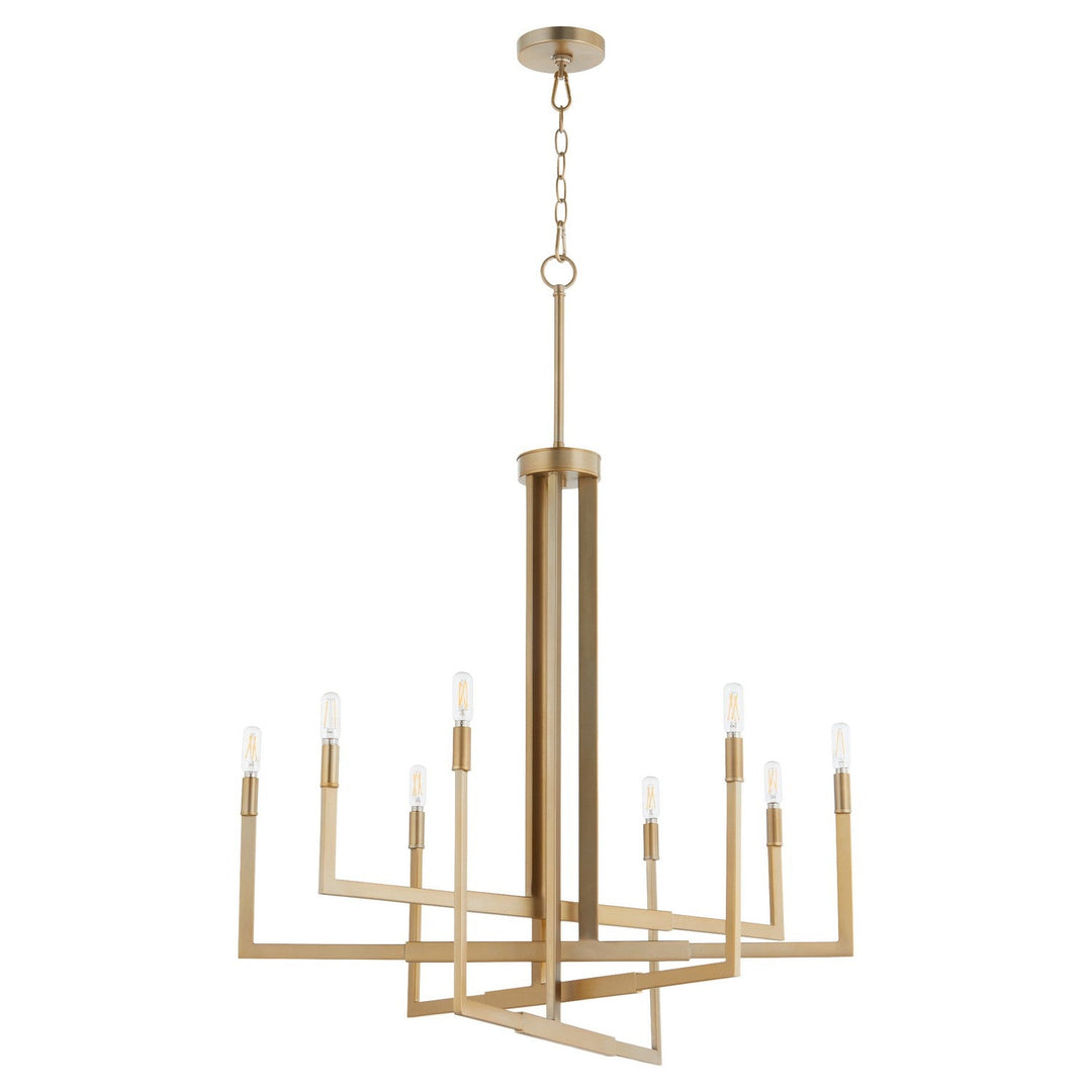 Quorum Eight Light Chandelier