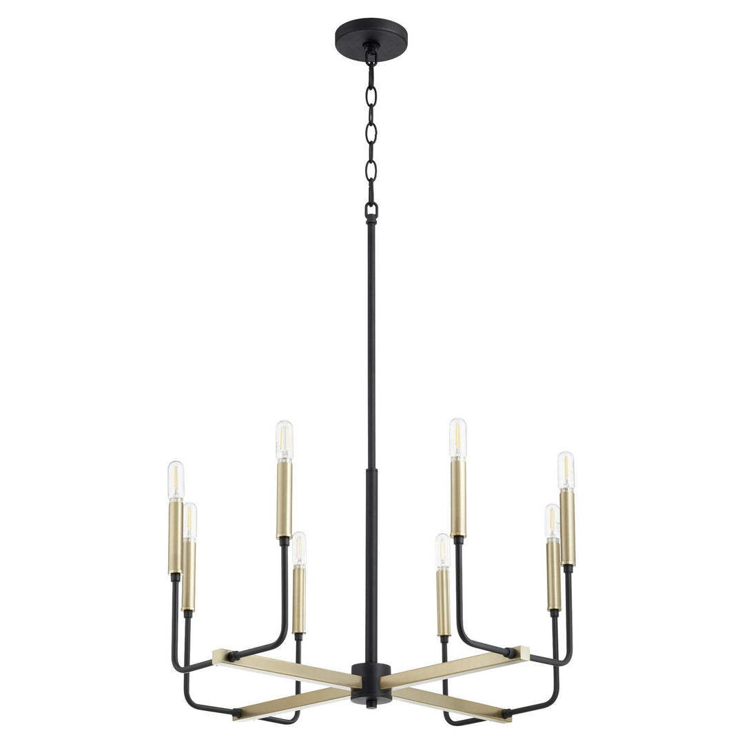 Quorum Eight Light Chandelier