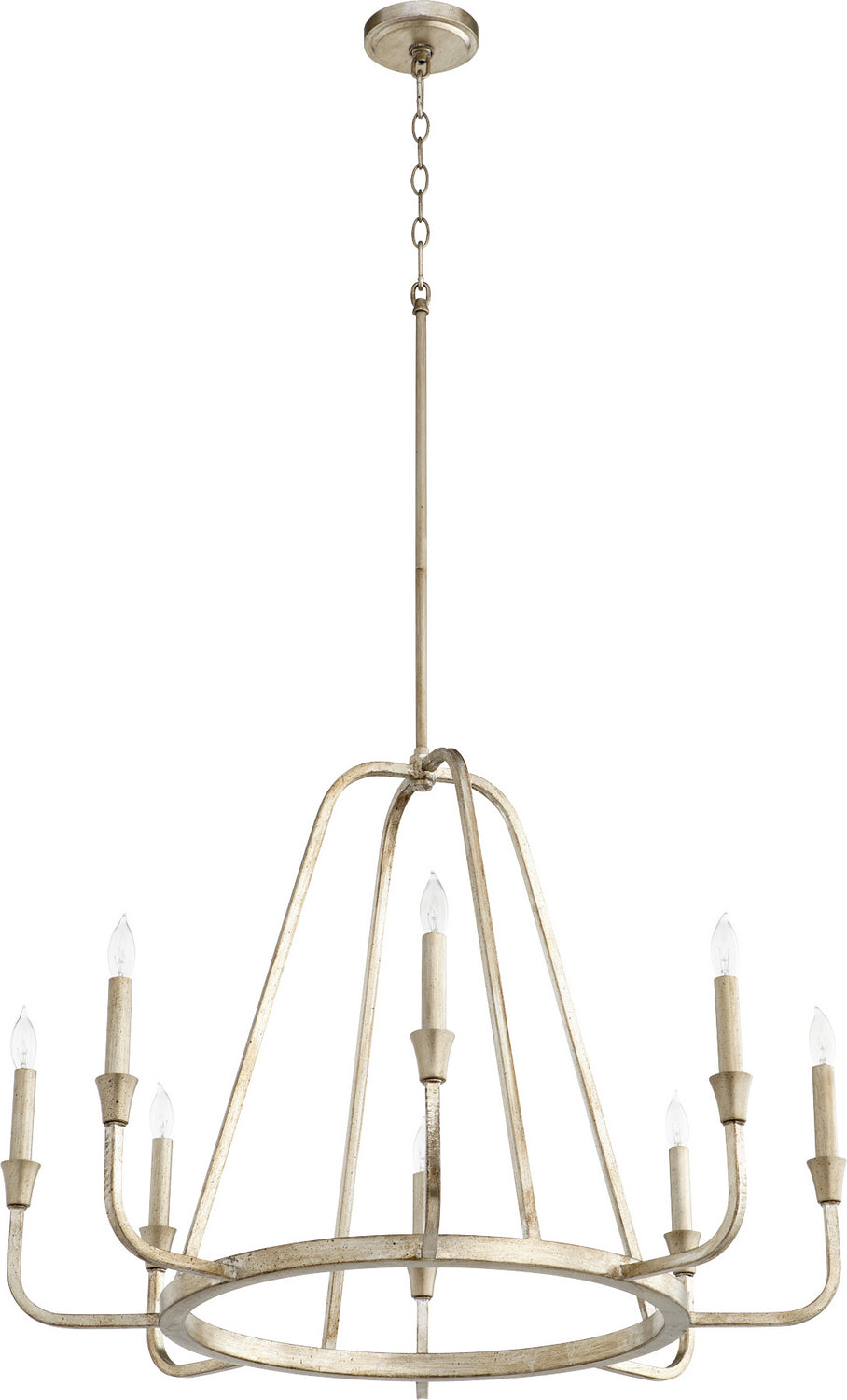 Quorum Eight Light Chandelier
