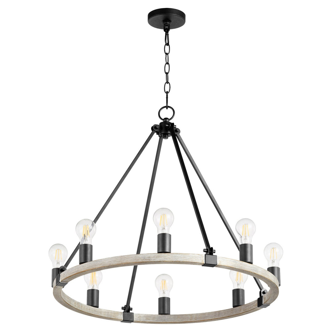 Quorum Eight Light Chandelier