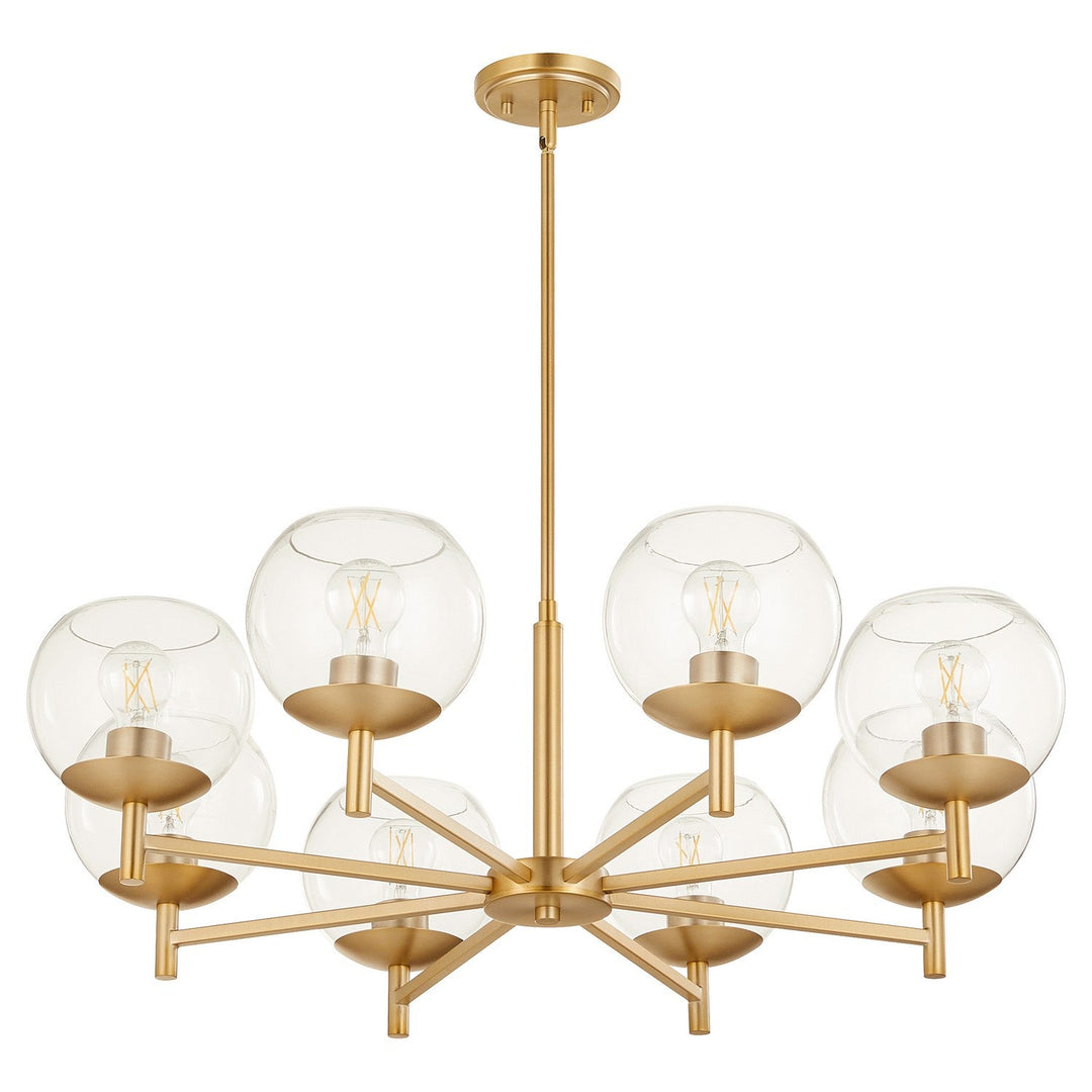 Quorum Eight Light Chandelier