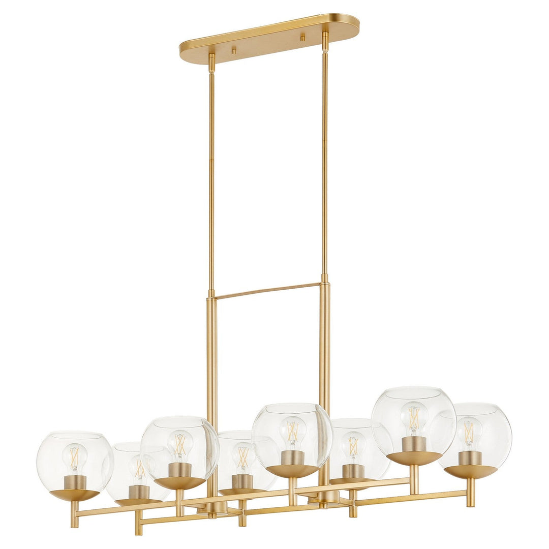 Quorum Eight Light Chandelier