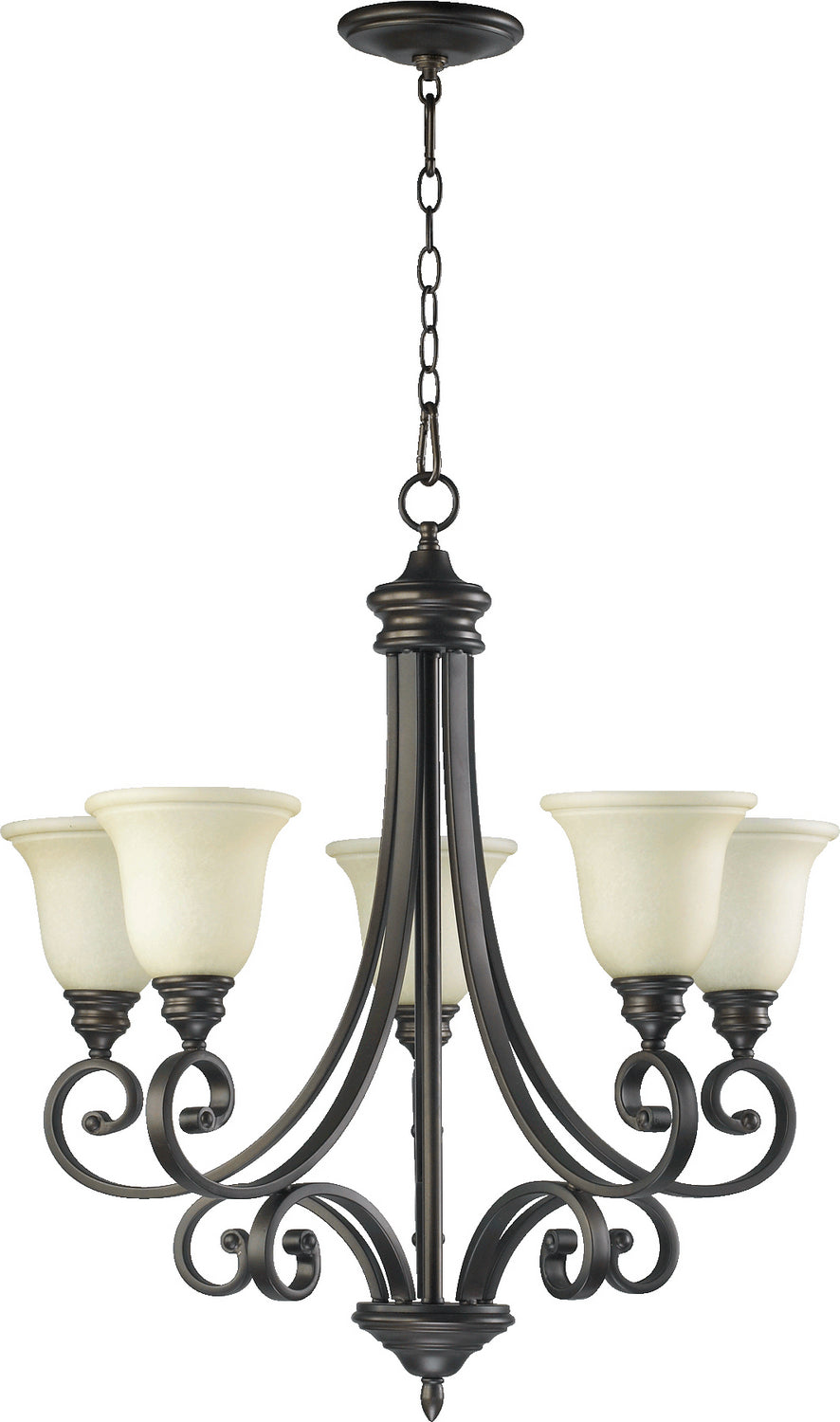 Quorum Five Light Chandelier