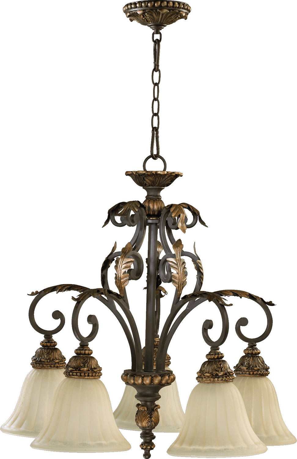 Quorum Five Light Chandelier