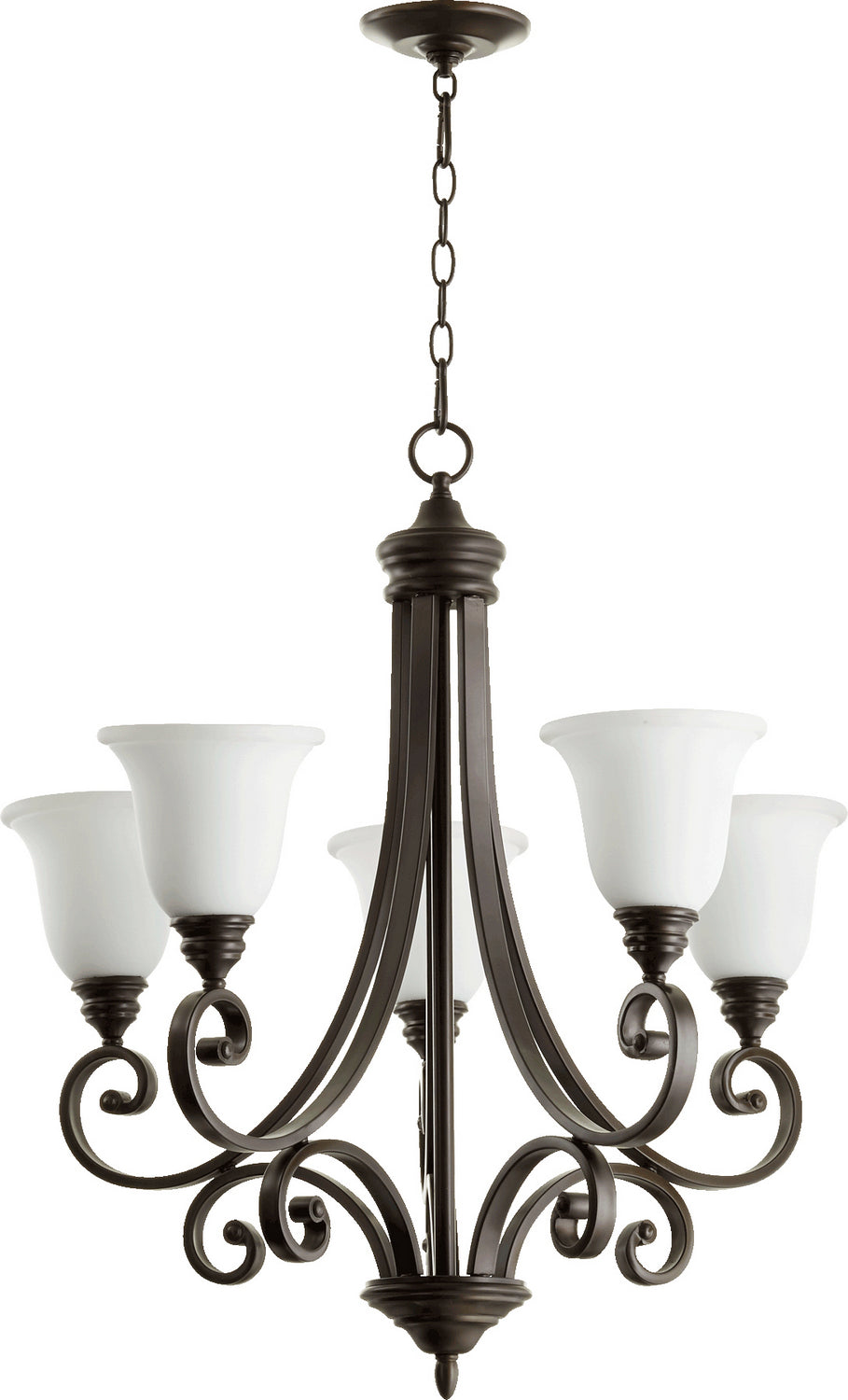 Quorum Five Light Chandelier