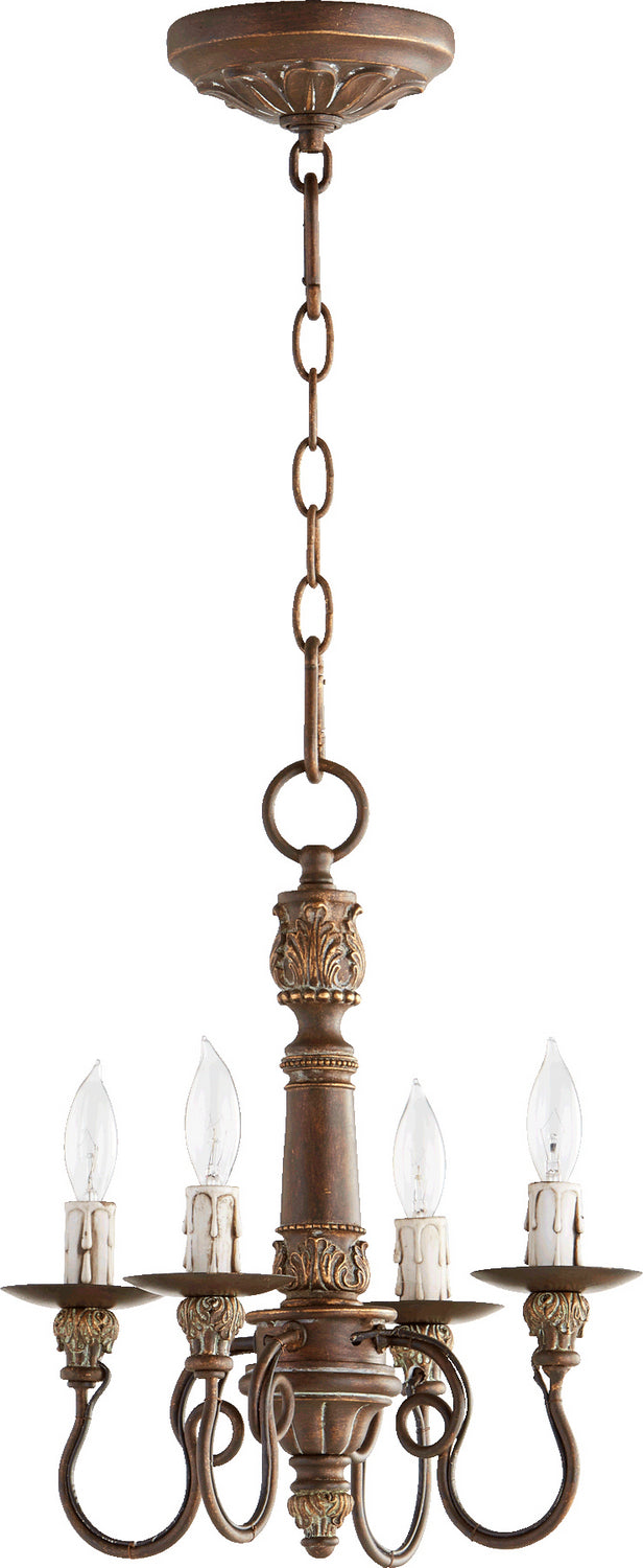 Quorum Four Light Chandelier