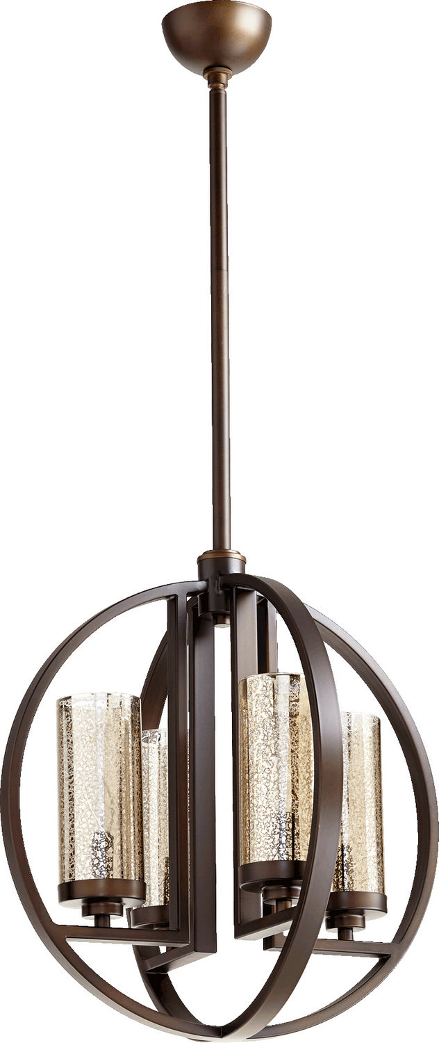 Quorum Four Light Chandelier