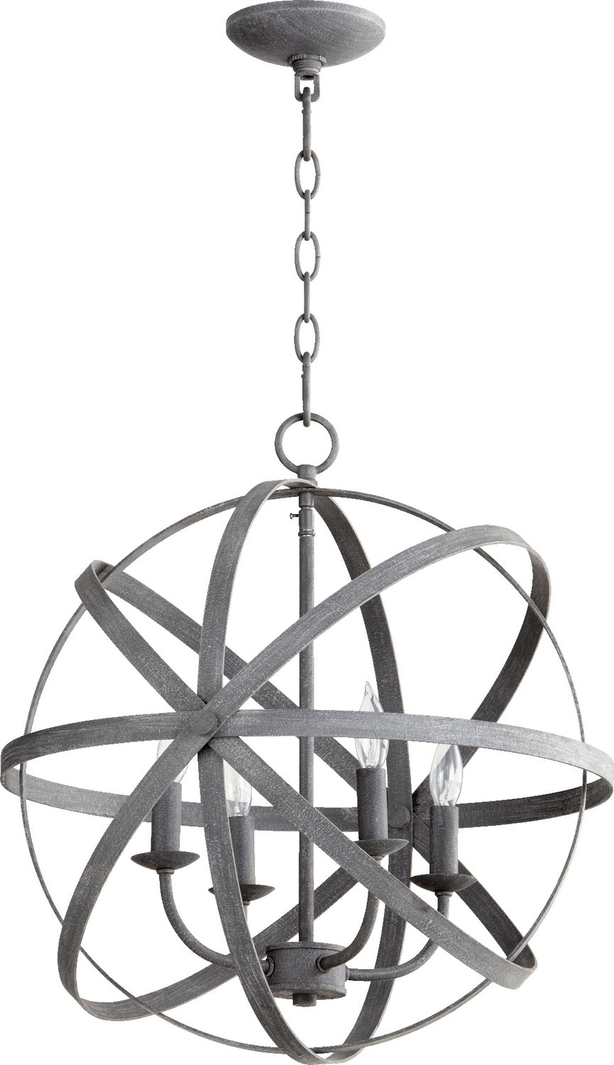 Quorum Four Light Chandelier