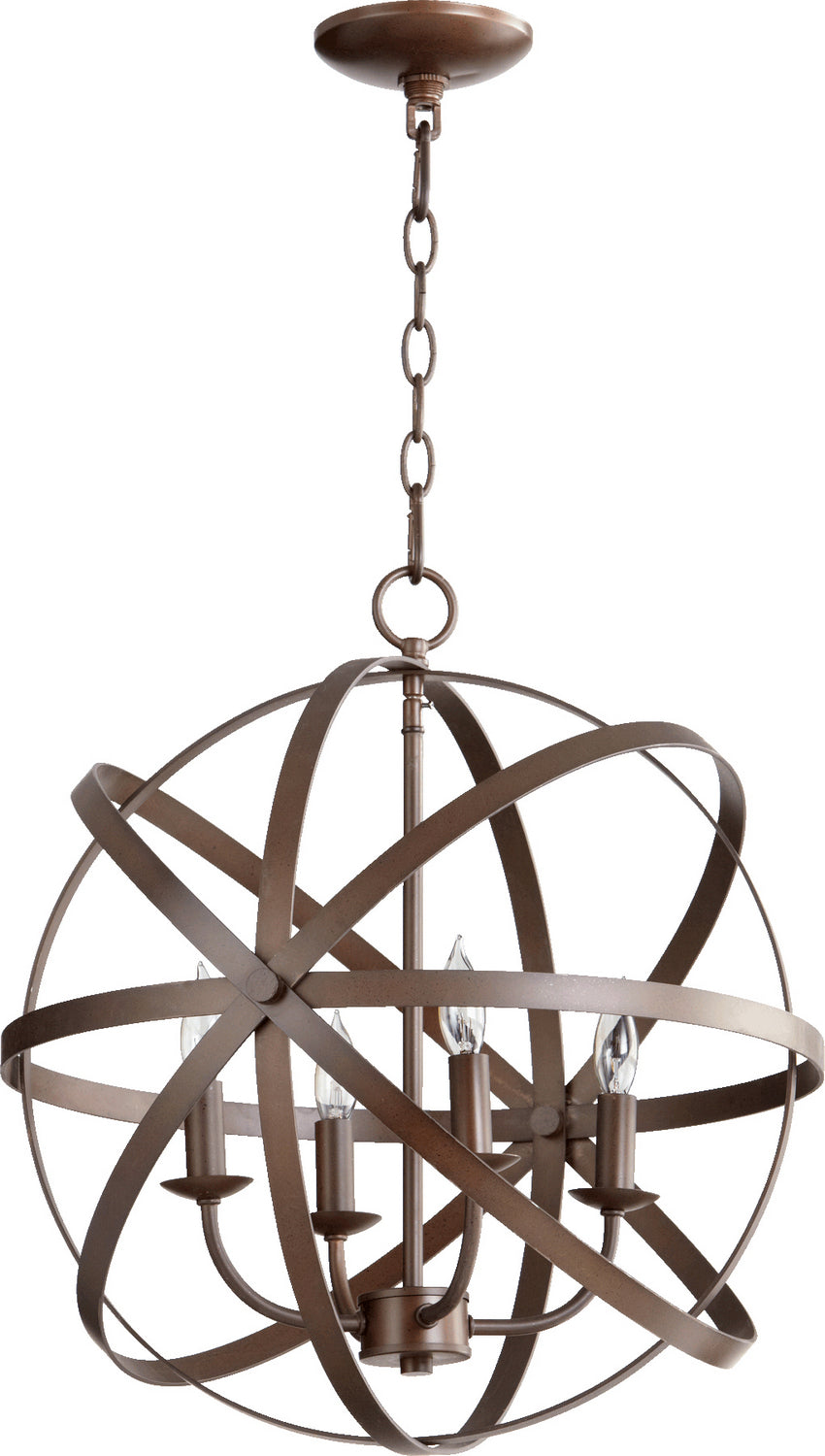 Quorum Four Light Chandelier
