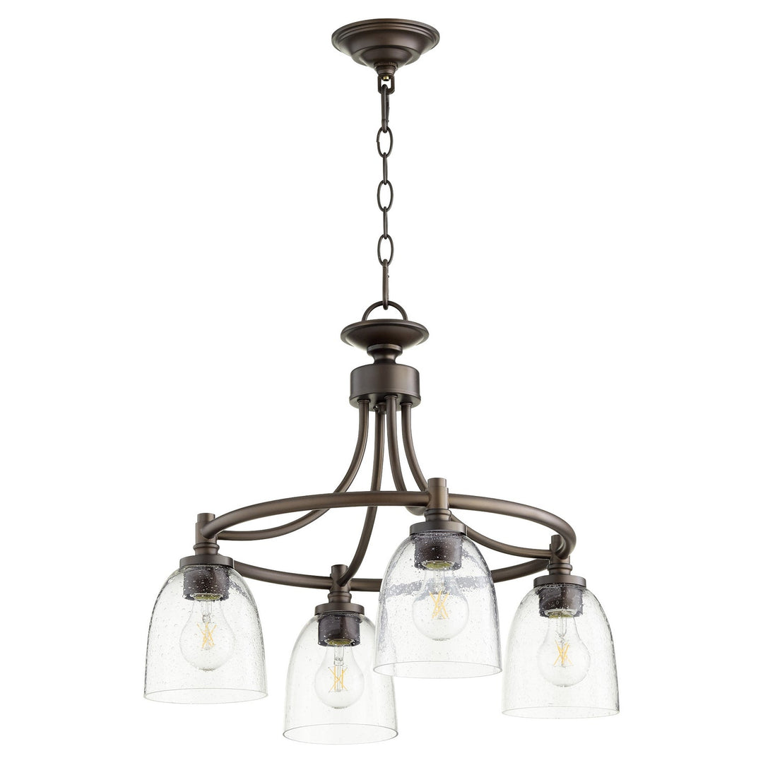 Quorum Four Light Chandelier