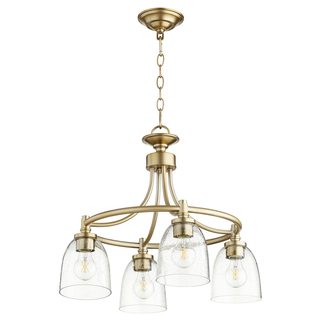Quorum Four Light Chandelier