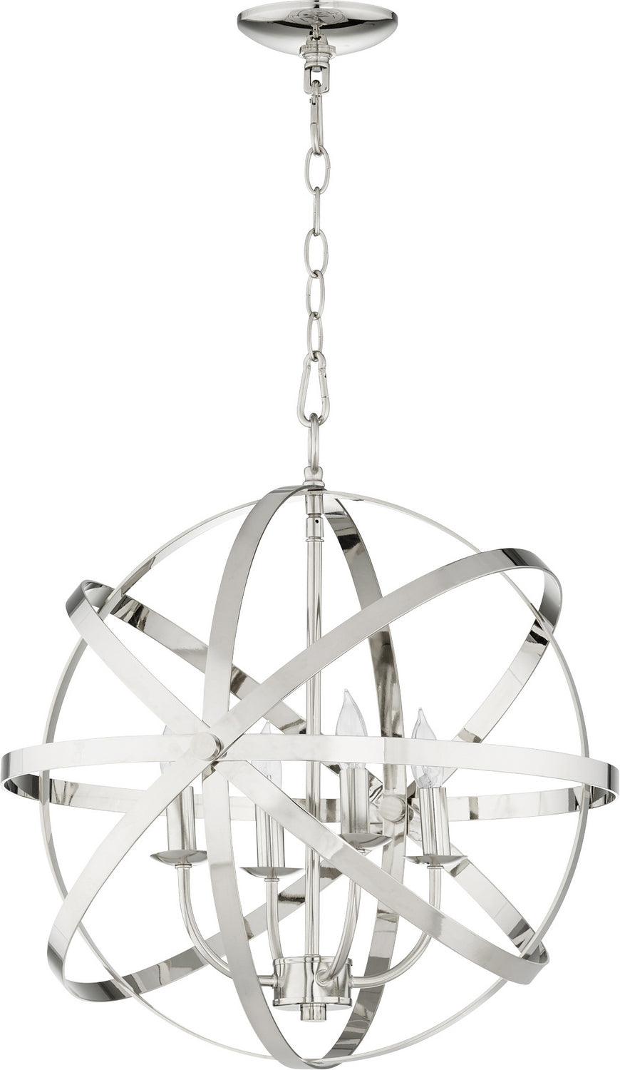 Quorum Four Light Chandelier