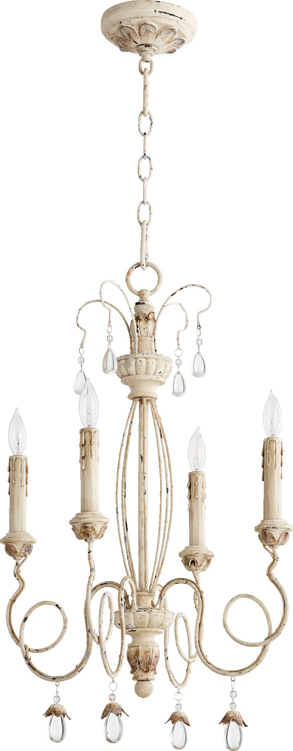Quorum Four Light Chandelier