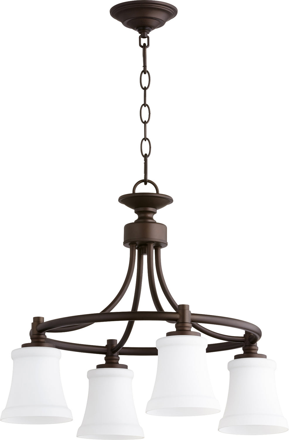 Quorum Four Light Chandelier