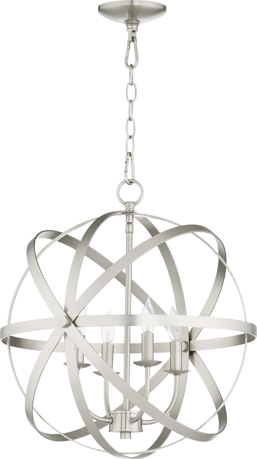 Quorum Four Light Chandelier